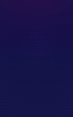 Modern futuristic science and technology of soundwave design. Abstract lines wave colorful purple and blue gradient isolated on dark blue background.