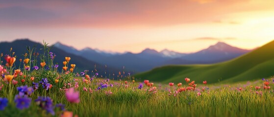 Fototapeta premium Landscape Photography Serene Nature Escapes Capturing Lifes Wonders