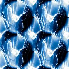 Sky Mosaic. Abstract Pattern Scarf. Aquamarine Stained Glass Painting. Marble Pattern. Abstract Ink Art. Blue Stained Glass Water. White Seamless Pattern.