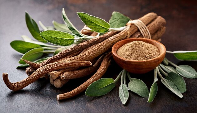 sage and licorice roots