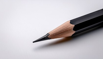 Obraz premium black pencil on white paper