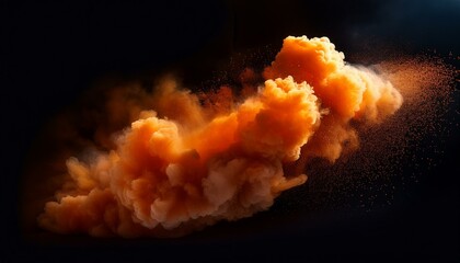 orange smoke obvious impact overlay