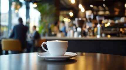 Presentation, meeting and business man in cafe for coffee sales representative, b2b management and team. Caffeine supplier, product specialist and market trends with people in restaurant for project