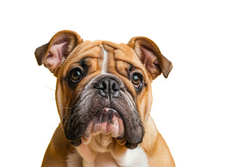 Obraz premium Close up of a bulldog