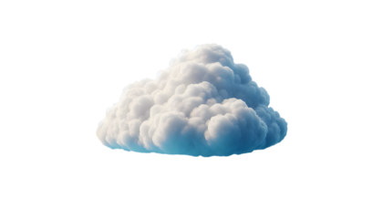 clouds on transparent background