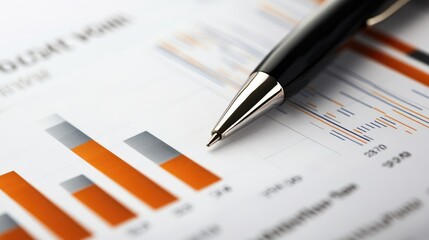 Business plan presentation with a focus on financial goals and revenue growth.