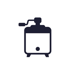 Honey extractor icon, beekeeping and apiculture vector pictogram
