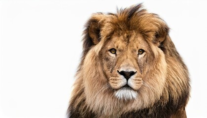 Obraz premium lion isolated on white