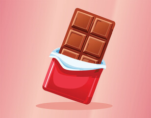 chocolate bar with chocolate