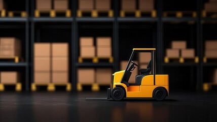 Large interactive touch panel showing real-time coordination updates in a warehouse environment