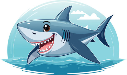 dolphin jumping out of water vector.