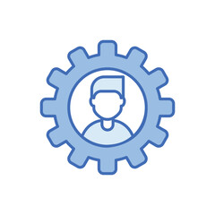 Employee vector icon