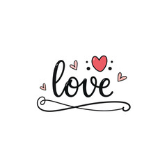 Naklejka premium valentine day typography t-shirt