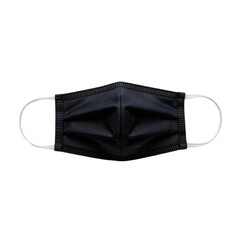 Light Blue and black Disposable Face Mask Protective Gear Health Safety