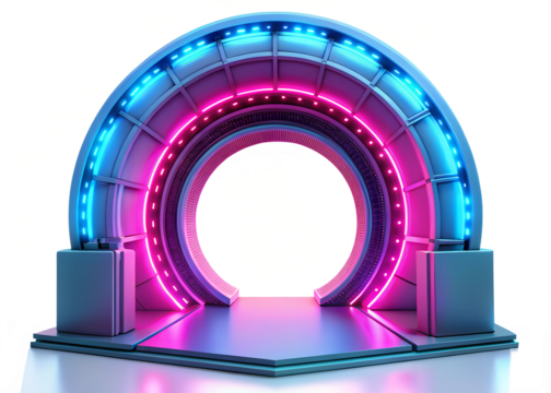3d render of an abstract colorful background