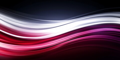 Abstract Red Purple White Swirling Wave Background Design Modern Elegant Flowing Graphic
