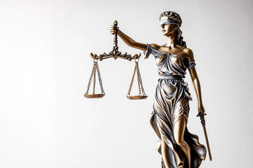 Themis statue, symbol of law and justice 
