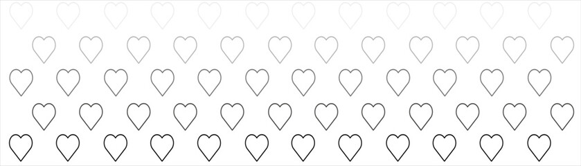 heart, illustration, vector, shape, backgrounds, black and white, love, celebration