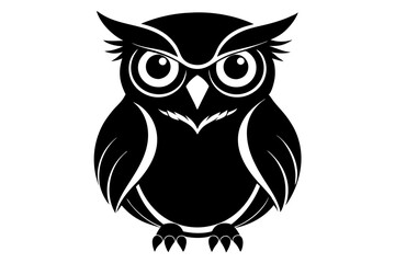 birds owl silhouette