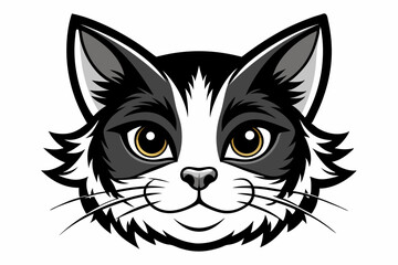 cat head silhouettes 