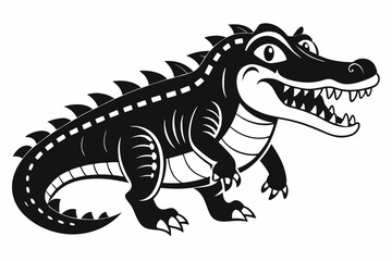 crocodile silhouettes 