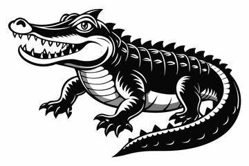 crocodile silhouettes 