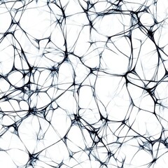 Obraz premium Abstract Network Of Interconnected Lines And Nodes