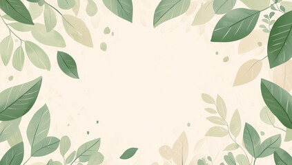 Soft pastel environmental background with copy space