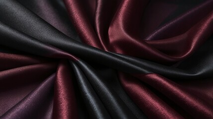 Fototapeta premium Free Photo Abstract background wallpaper. green silk fabric, very soft and smooth, flowing in the wind. Luxury Shiny delicate fabric material