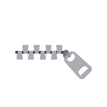 zipper zip vector symbol illustration