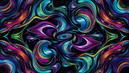 Obraz premium Electrography pattern 