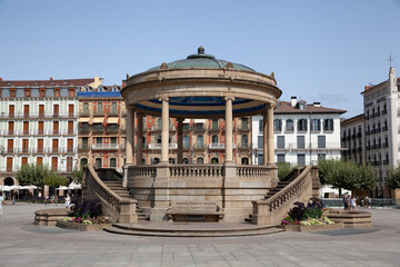 El Kiosko on Plaza Castillo in Pamplona, Spain