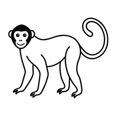 Lion Line Art Vector Illustration - Stunning Lion Outline Drawing Design