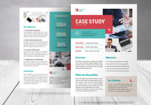 Case Study Business Document Template 