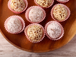 healthy fruit sweet balls