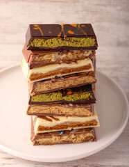 trendy Dubai chocolate