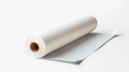 PNG paper scroll sticker, transparent background. 