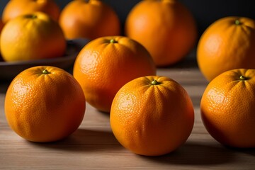 an image of many orange fruits in an untidy manner.  There were some peeled oranges.,  many orange fruits