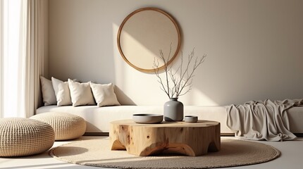  a serene and inviting living space designed with a minimalist aesthetic