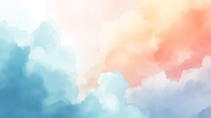 Soft Pastel Sky Background