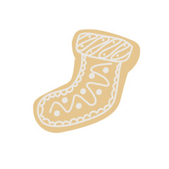 Set of gingerbread cookies