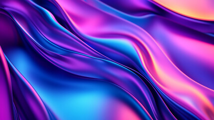 Futuristic Neon Purple AI Background