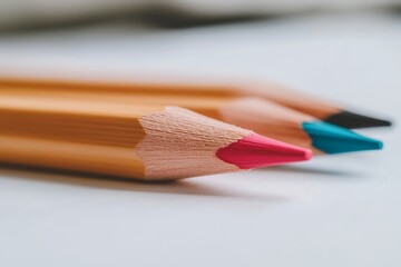 Obraz premium Close-up of Colorful Pencils