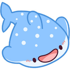 cute cartoon fish illustration 