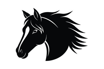 horse head silhouette