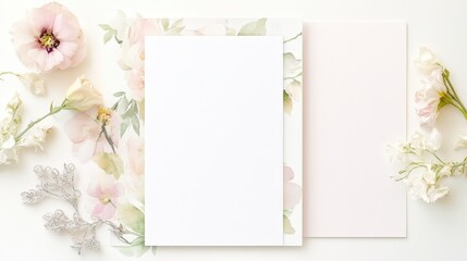 Create an Elegant Oakie Classic Wedding Invitation Card Mock-Up for Timeless Celebrations
