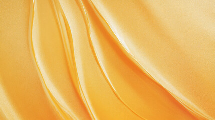 Elegant gold liquid texture flowing in soft waves, showcasing luxurious tones