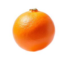 Grapefruit, fresh ripe fruit isolated on transparent background, close-up shot