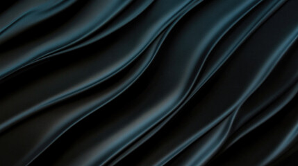 Obraz premium Elegant fluid movement of dark marble with obsidian textures in smooth waves