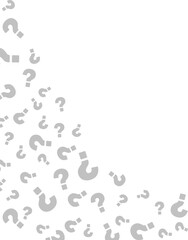 Question mark icon. Help symbol. FAQ sign.